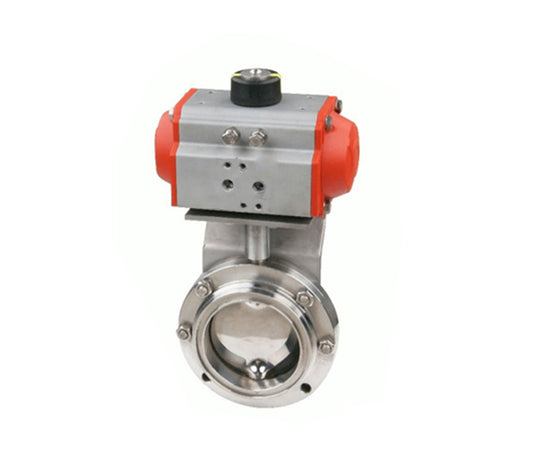 Quick Installation Pneumatic Butterfly Valve