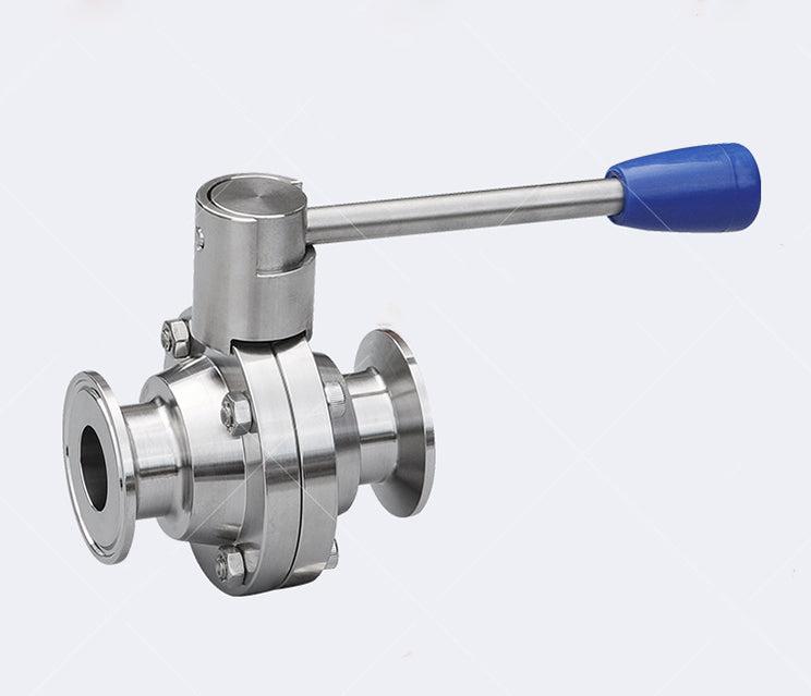 Quick release manual butterfly valve