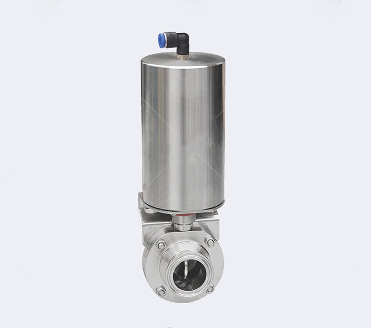 Quick release pneumatic butterfly valves-DIN standard