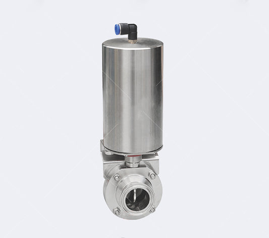 Quick release pneumatic butterfly valves-DIN standard
