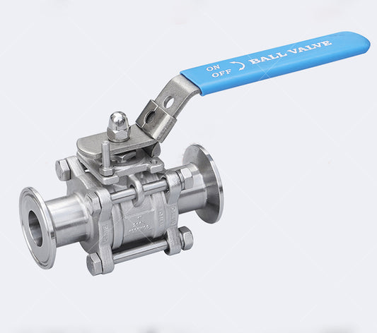 Quick release manual ball valve-High platform three-piece ball valve