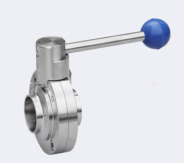 Welded Manual Butterfly Valve
