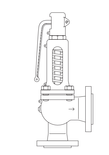 SV615A-Ssafety valves-Bronze 1/2-microlift lever