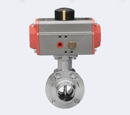 Welded Pneumatic Butterfly Valve