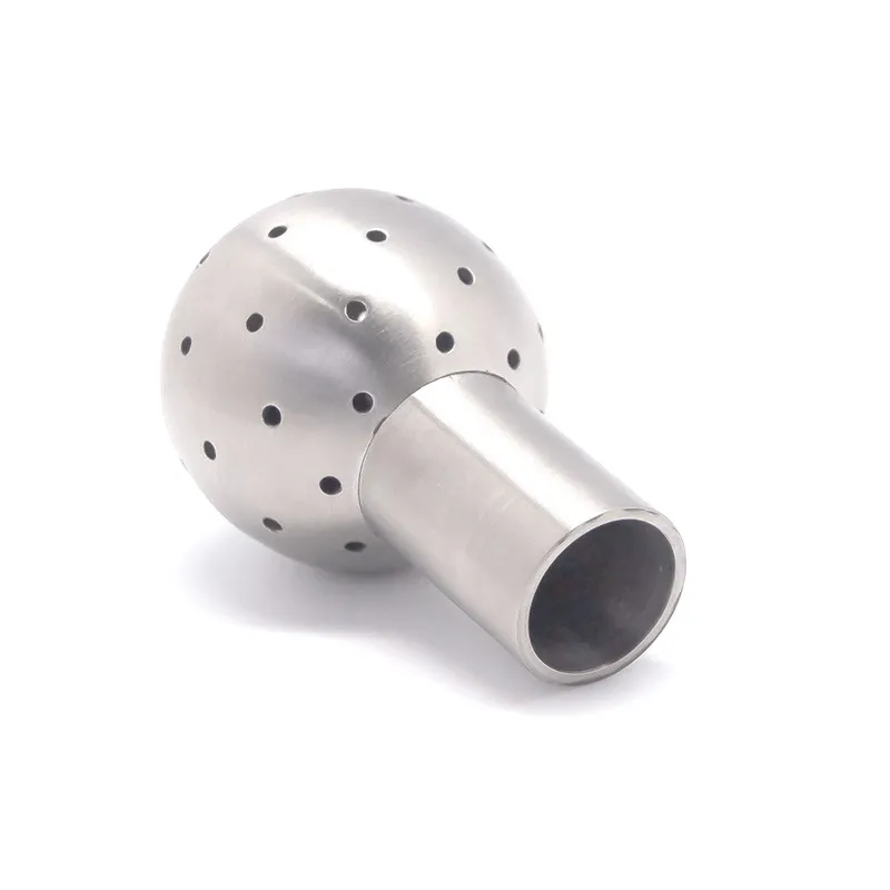Weld Fixed Cleaning Ball SS304 SS316L Tank Components Stainless Steel Sanitary Tank Spray Cleaning Head Tank Fitting