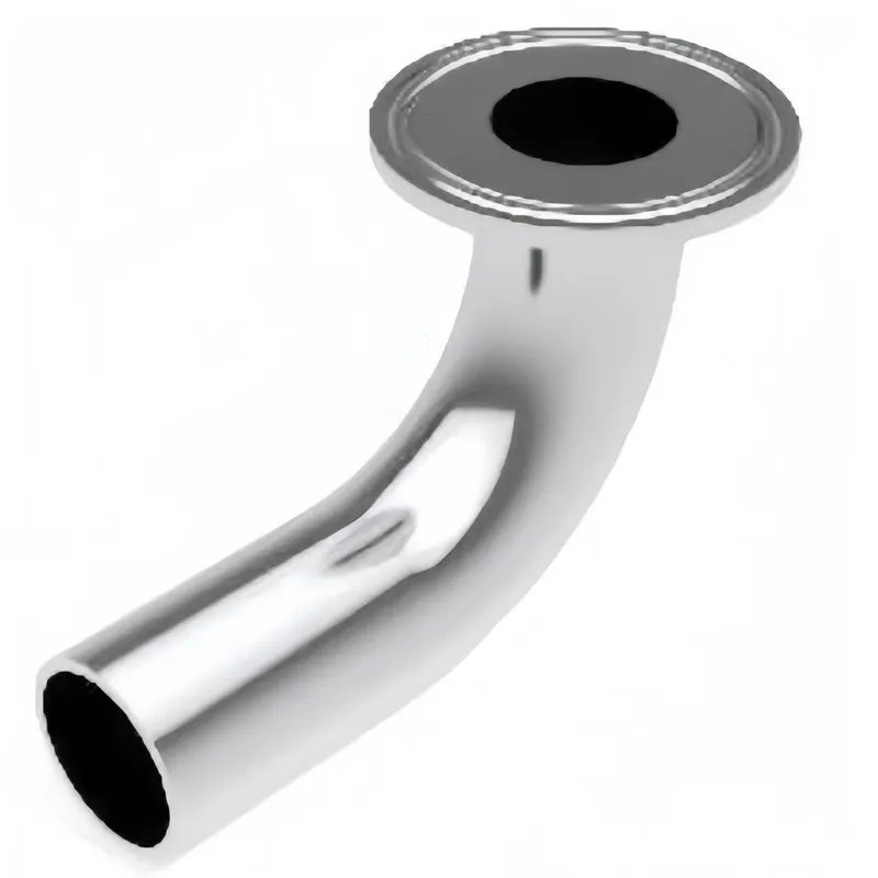 DT-4.1.1-2 Clamp/Weld 90° Elbow(DT-12) BPE ASME Fitting 1/4"-6" Sanitary 90 Degree Elbows Food SS316L Stainless Steel
