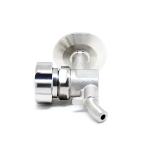Clamp Male Sampling Valve Stainless Steel 304/316L with EPDM Seat Seal for Brewing Industry