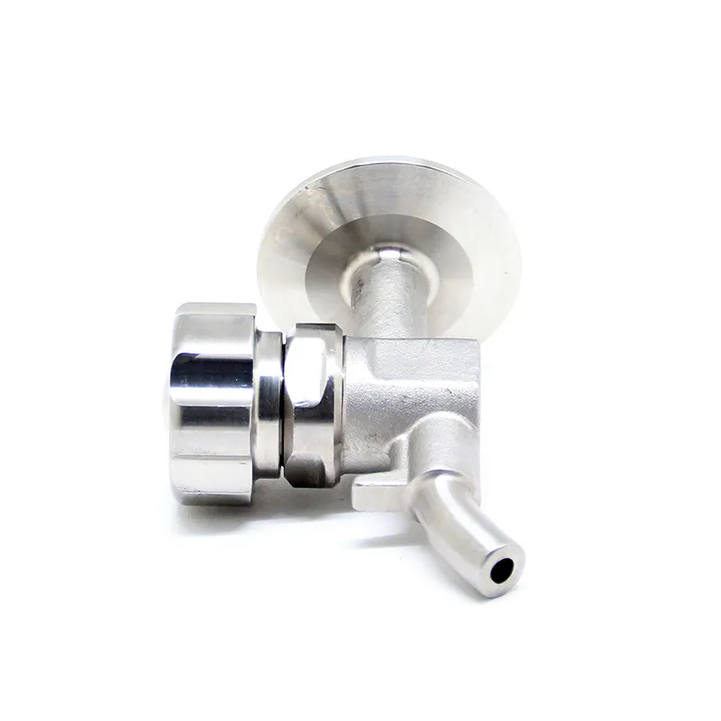 Clamp Male Sampling Valve Stainless Steel 304/316L with EPDM Seat Seal for Brewing Industry