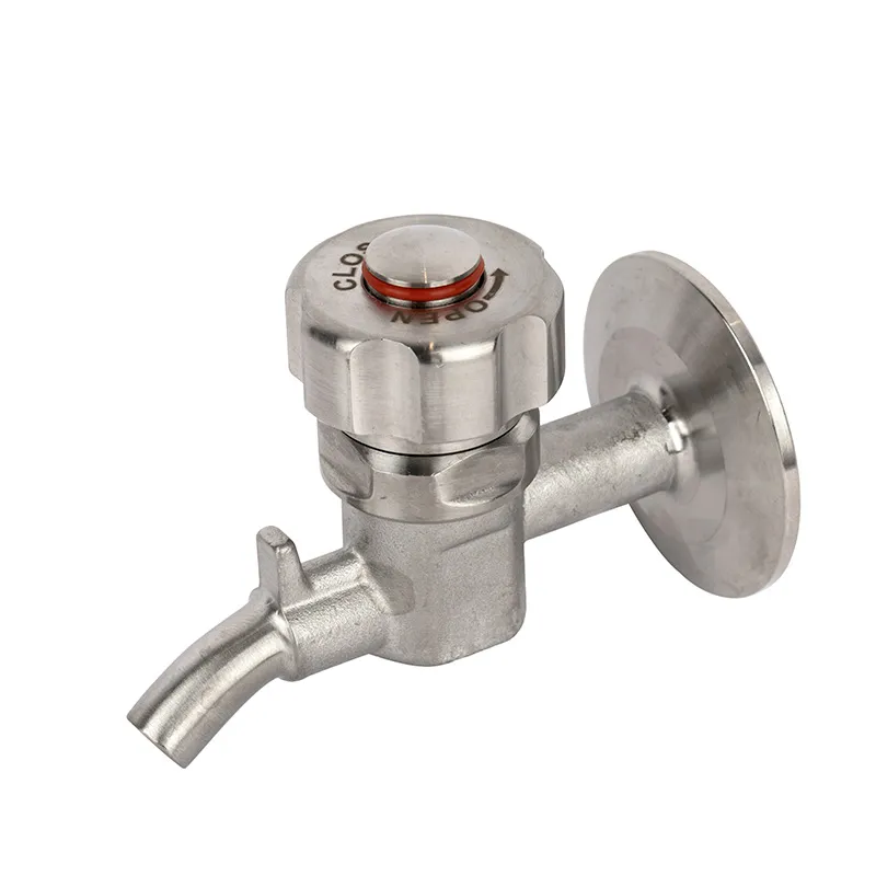 Clamp Male Sampling Valve Stainless Steel 304/316L with EPDM Seat Seal for Brewing Industry - Image 4